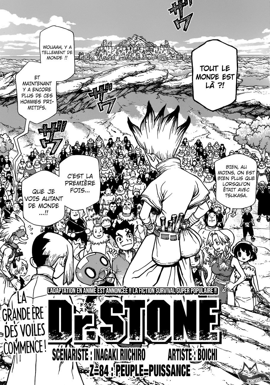 Dr. Stone: Chapter 84 - Page 1